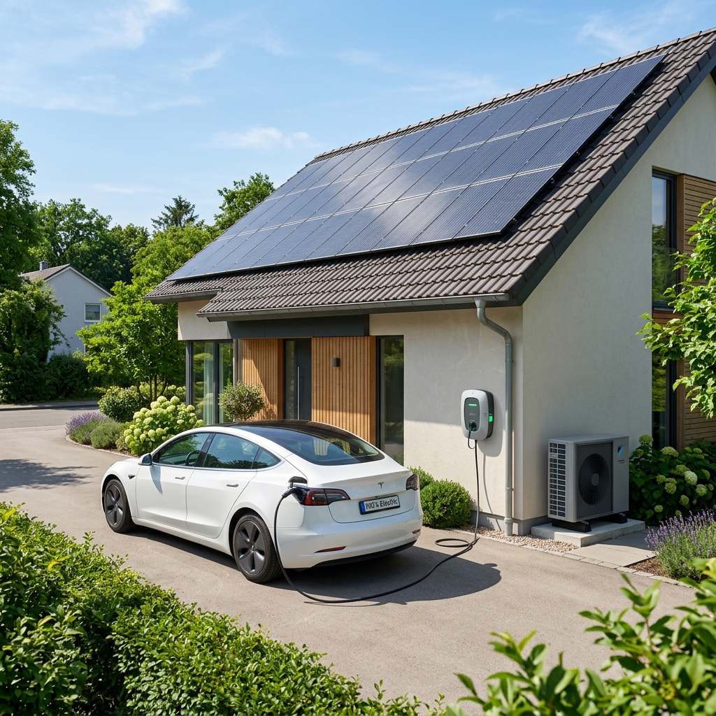 E-Auto + PV + Wärmepumpe: Das Dreier-System für maximale Autarkie